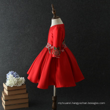 2018 traditional red dress for kid girls wholesale best price